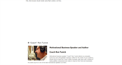 Desktop Screenshot of coachrontunick.com